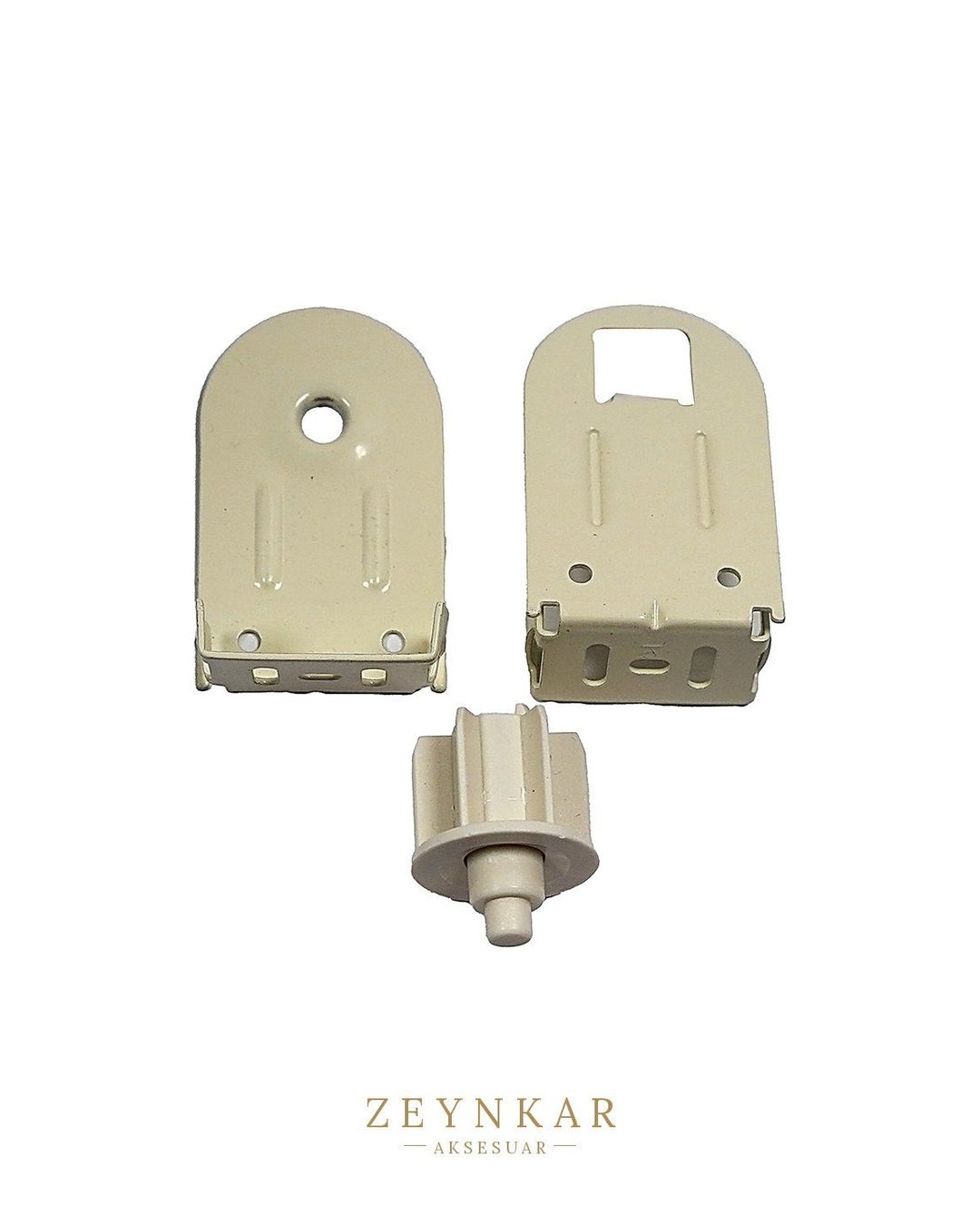 Elegance Metal Zebra Ayak Takımı Krem