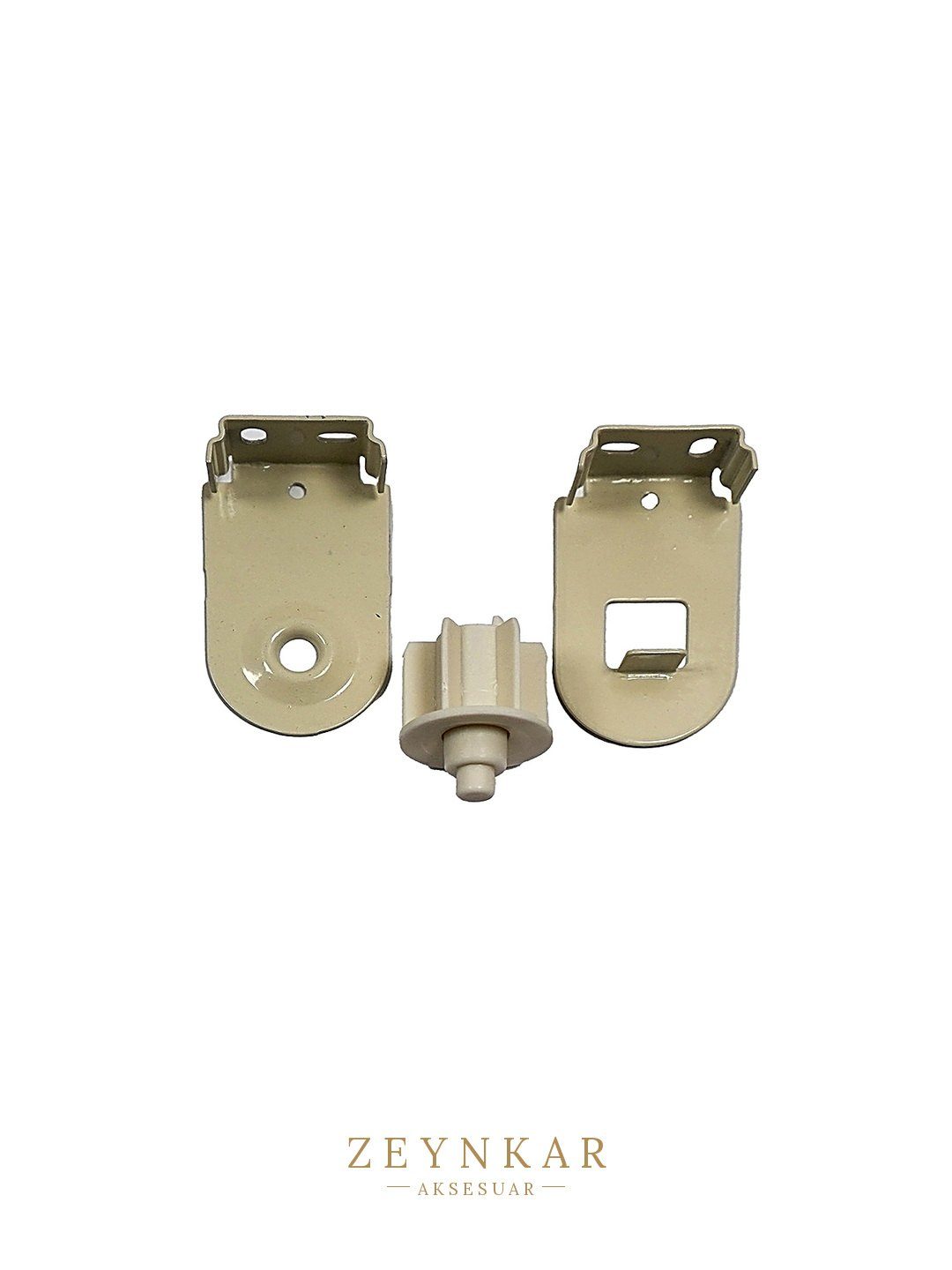 Elegance Metal Stor Ayak Takımı Krem