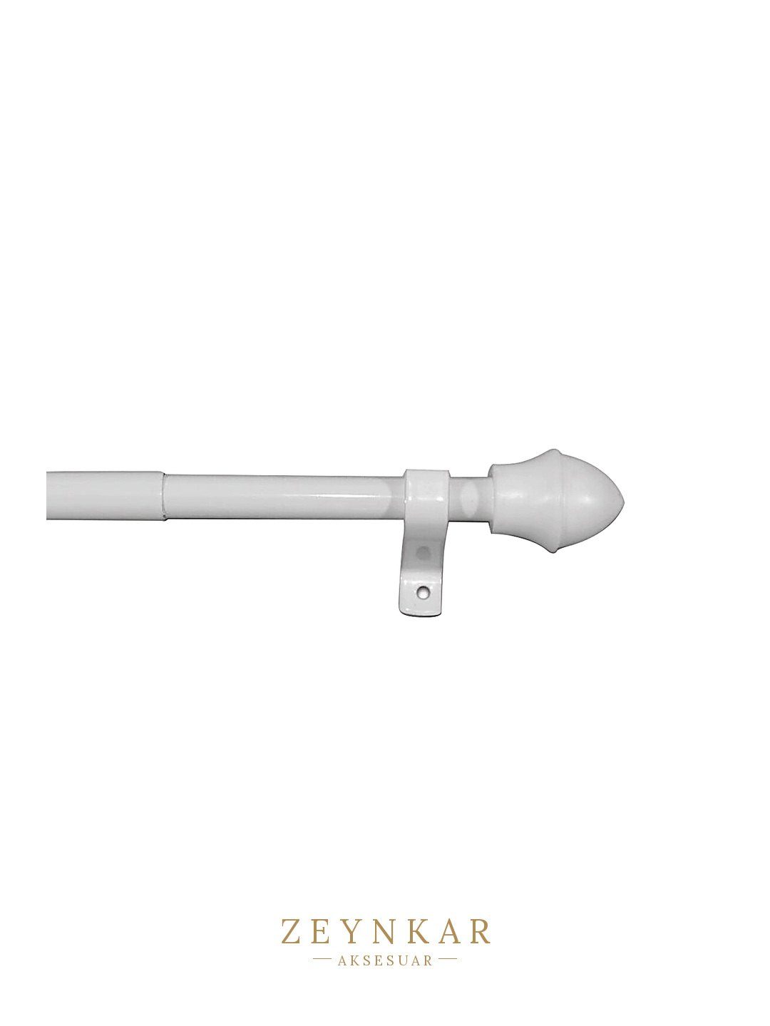 Linadora Cafe Direği Klasik 85-135 cm Beyaz